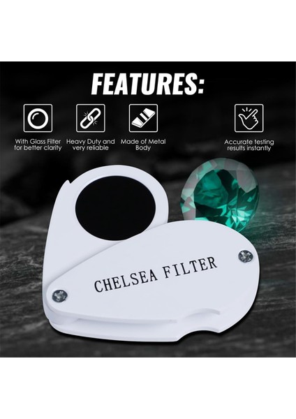 Taş Tanımlaması Için Filtre, Zümrütleri, Yakutları, Safirleri Hızla Ayırt Etmek (Yurt Dışından) modelleri