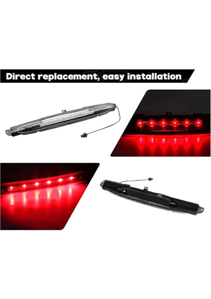 GM2890106 Yüksek Montajlı Fren Işığı LED Chevrolet Trailblazer Için Üçüncü Fren Işığı Buick Rainier 15201921 Siyah (Yurt Dışından) fiyatları