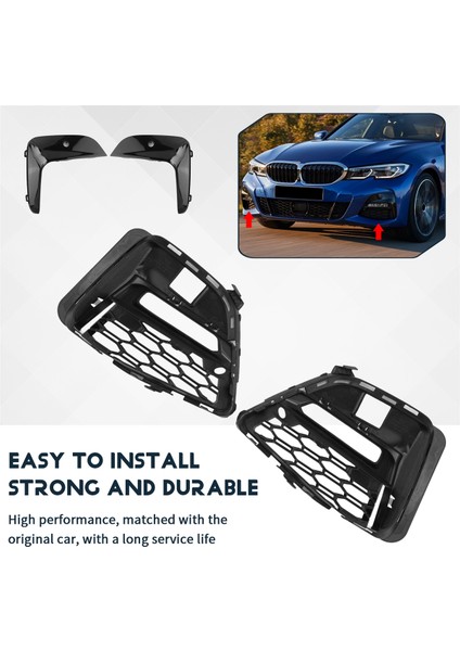 Ön Tampon Sisli Izgara Grill 51118089207 51118089208 51118069371 51118069372 Bmw- 3 Serisi G28 G20 320I 325I (Yurt Dışından) indirimleri