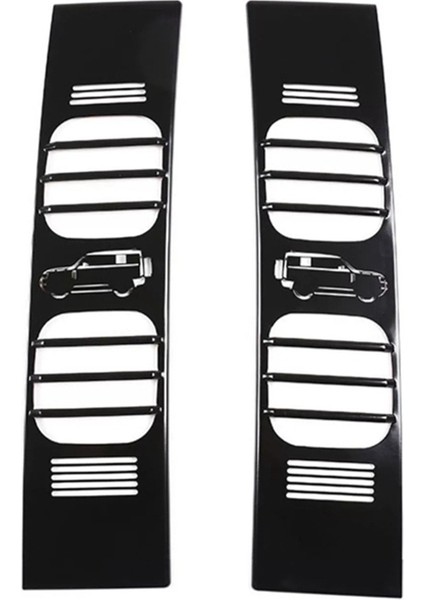 Araba Arka Fren Işığı Geniş Gösterge Kapak Land Rover Defender Için Işık Metal Koruyucu Net Kapak 110 2020-2024 (Yurt Dışından)