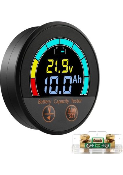 Su Geçirmez IP67 Pil Test Cihazı 10-100V 100A Shunt Enerji Tasarruf Kapasitesi Monitörü V/a/soc/ah Lityum Için, Lifepo4 (Yurt Dışından) modelleri