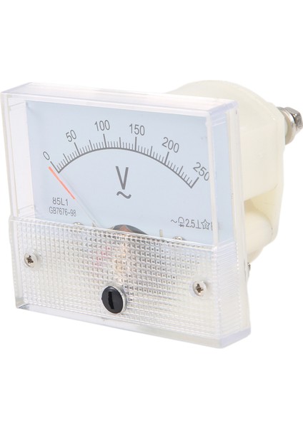 Analog 85L1 Ac 250 V Panel Metre Voltmetre Ölçüm Cihazı Kurulum Ekipmanı (Yurt Dışından)
