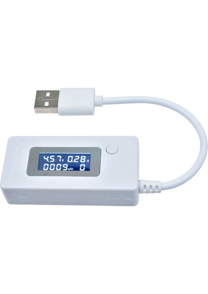Dc 4-30V LCD USB Dedektörü Voltmetre Ammeter Mobil Güç Şarj Cihazı Kapasite Test Cihazı Sayaç Voltaj Akım Ölçer B (Yurt Dışından)