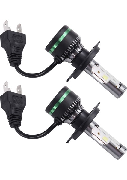 1paır H4 Araba LED Far LED Light 6000K 300W 30000LM Otomatik LED Lamp Turbo Sisli Ampuller 12V (Yurt Dışından)