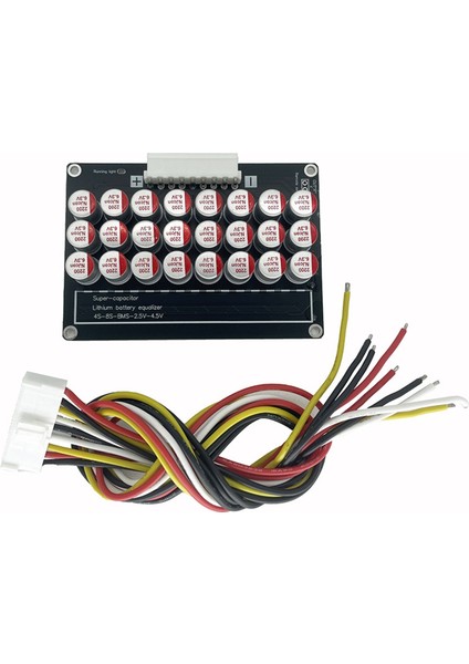 Lityum Pil 8s 5A Kapasitör Aktif Dengeleme Kartı Üçlü Lityum Demir Fosfat Enerji Transfer Dengeleyici (Yurt Dışından)