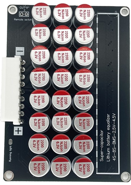 Lityum Pil 8s 5A Kapasitör Aktif Dengeleme Kartı Üçlü Lityum Demir Fosfat Enerji Transfer Dengeleyici (Yurt Dışından) fırsatları