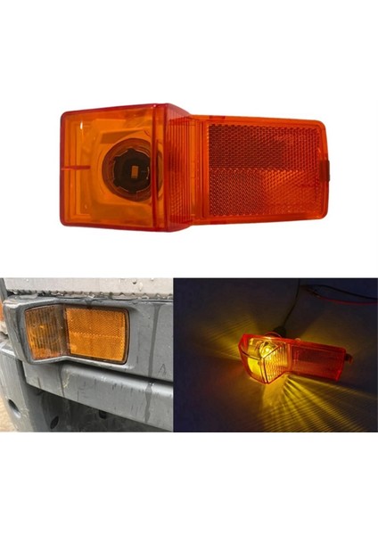 Scania Truck R G T R Için Serisi Hakklar Yan Işaretçi Işık Dönüş Sinyal Işıkları G440 G450 P410 Siste 1770301 2052103 (Yurt Dışından) indirimleri