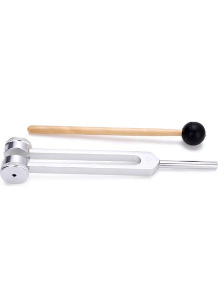 Tuning Fork 128 Hz, C-128 Frekans Alüminyum Alaşım Taylor Hammer ile Iyileşme Çatalı Çatal Çatal (Yurt Dışından) modelleri