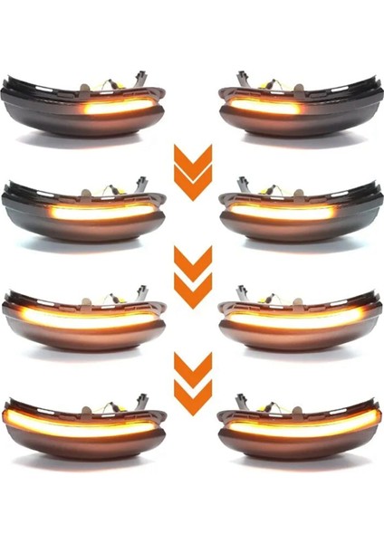 Yan Kanat Ayna Göstergesi Dinamik Dönüş Sinyali Vw Passat B7 cc Beetle Scirocco Jetta Mk6 (Yurt Dışından) indirimleri