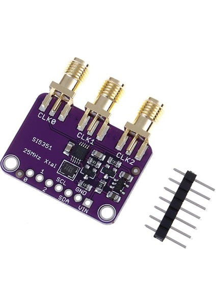 SI5351A I2C 25MHZ I2C Yüksek Frekanslı Sinyal Jeneratör Breakout Tahtası Kare Dalga Frekans Jeneratör Sinyal Jeneratörü (Yurt Dışından) indirimleri