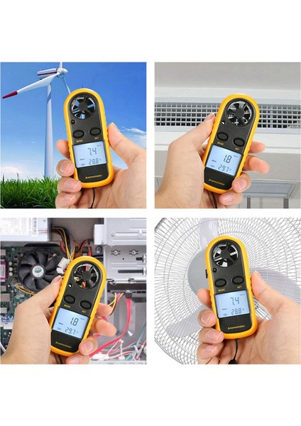 Anemometre Rüzgar Hızı Test Cihazı Endüstriyel Tarım Dijital Anemometre Arka Işığı Beş Tür Rüzgar Hızı Ünitesi (Yurt Dışından) fırsatları