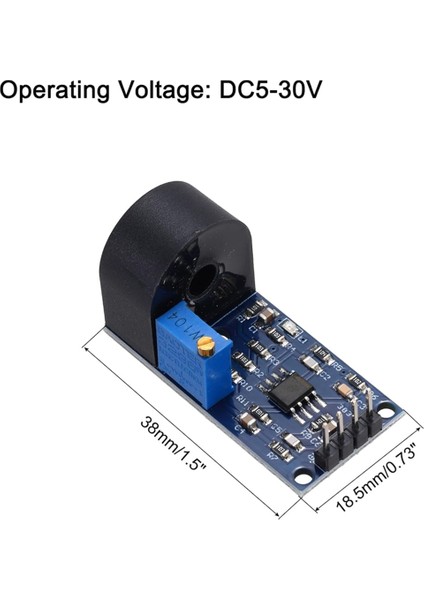 4pcs ZMCT103C Akım Sensör Modülü 5A Ac Tek Faz Aktif Analog Sinyal Çıkışı Akım Transformatör Modülü (Yurt Dışından) fiyatları
