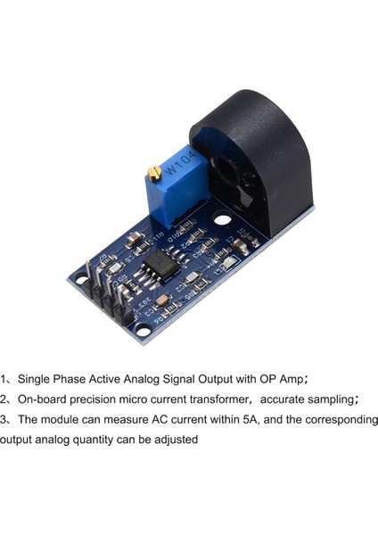4pcs ZMCT103C Akım Sensör Modülü 5A Ac Tek Faz Aktif Analog Sinyal Çıkışı Akım Transformatör Modülü (Yurt Dışından) modelleri