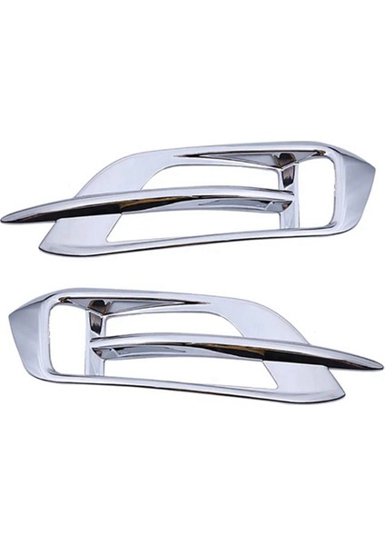 Honda Civic Için Chrome Araba Arka Sisli Izgara Kapak Döşeme 10TH 2016 2017 2018 2019 Arka Sis Lambası Izgarası (Yurt Dışından)