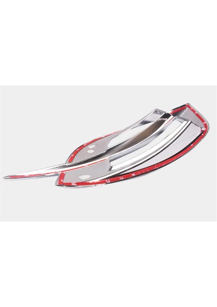 Honda Civic Için Chrome Araba Arka Sisli Izgara Kapak Döşeme 10TH 2016 2017 2018 2019 Arka Sis Lambası Izgarası (Yurt Dışından) fırsatları