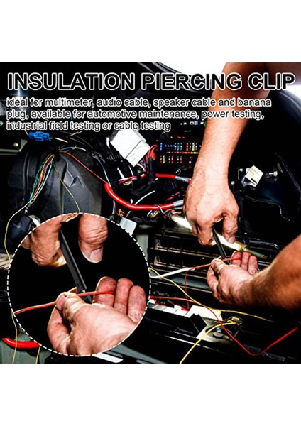 4pcs Ters Delin Probu Tel Pikişli Otomotiv Multimetre Test Klipsleri Testi Kurşun Kiti P5010 (Yurt Dışından) fırsatları