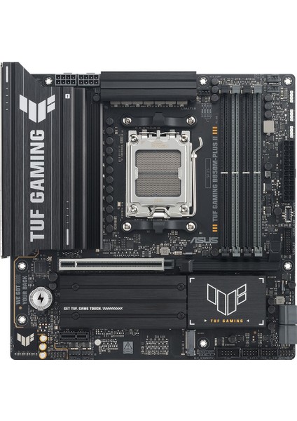 Tuf Gamıng B850M-PLUS Iı Amd B850 Am5 Ddr5 8000 Dp HDMI 3x M2 Usb3.2 Gen 2x2 Aura Rgb 2.5gbit Lan Matx 14+2+1 Güç Aşamaları, 1xgen5 M.2, Ready For Advanced Aı Pc fiyatları