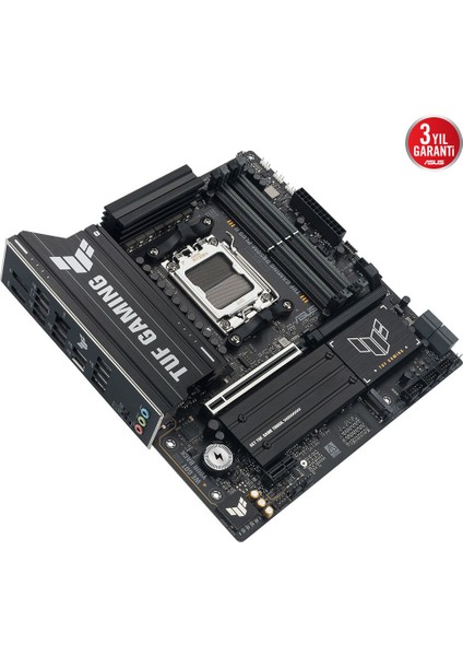 Tuf Gamıng B850M-PLUS Iı Amd B850 Am5 Ddr5 8000 Dp HDMI 3x M2 Usb3.2 Gen 2x2 Aura Rgb 2.5gbit Lan Matx 14+2+1 Güç Aşamaları, 1xgen5 M.2, Ready For Advanced Aı Pc indirimleri