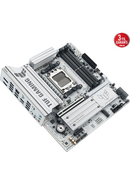Tuf Gamıng B850M-PLUS Wıfı7 W Amd B850 Am5 Ddr5 8000 Dp HDMI 3x M2 Usb3.2 Gen 2x2 Wifi 7 + Bt Aura Rgb 2.5gbit Lan Matx 14+2+1 Güç Aşamaları, 1xgen5 M.2, Ready For Advanced Aı Pc fırsatları