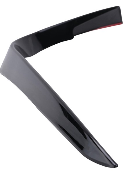 Araba Parlak Siyah Ön Tampon Ayırtıcı Spoiler Trim Fog Fog Fog Canard Bmw 3 Serisi E90 E91 Lcı M Sport 2009-2012 (Yurt Dışından)