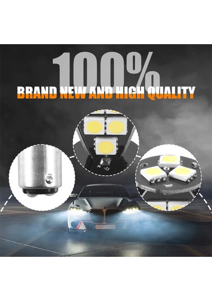 1157 P21W BAY15D 5050 18 Smd LED Kuyruk Fren Durdur Ampul Beyaz (Yurt Dışından) indirimleri