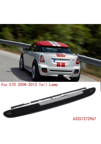 63257272967 Üçüncü Fren Işığı LED Bmw Için Yüksek Montaj Fren Işığı Iı Iı Iı E70 2008-2013 Kayalı Lamba (Yurt Dışından)
