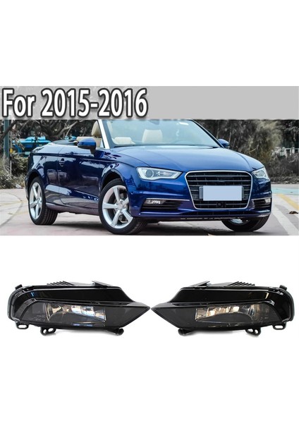 Audi A3 Sedan Cabrio Için Ampul Olmayan Araba Sağ Ön Tampon Sis Işık Lambası 2013-2016 8V0941700B (Yurt Dışından) indirimleri