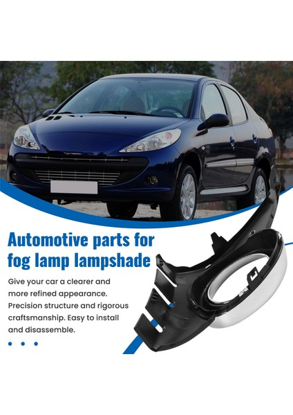 Araba Ön Sağ Sis Fark Kapağı Chrome Sisli Çerçeve Peugeot 207 Sport 2006-2009 Için Grill Otomatik Aksesuarlar (Yurt Dışından) fırsatları