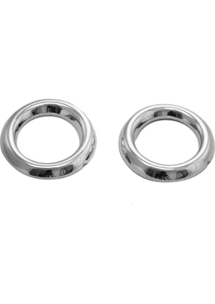 1 Set Abs Krom Ön Sis Lambası Çerçeve Kapağı Trim Abajur Çerçevesi Parlak Şerit Yama Için Mitsubishi Asx 2016-2018 (Yurt Dışından) modelleri