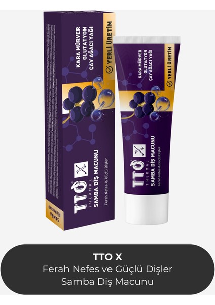Tto x Aile Diş Bakım Seti (Samba, Kolajen) modelleri