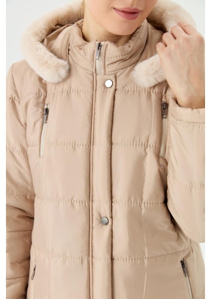 Kadın Kışlık Kaban Şişme Kapitone Kalın Elyaflı 20232 modelleri