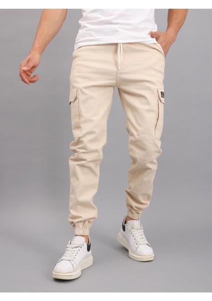 Erkek Kargo Pantolon Lastikli Erkek Pantolon
