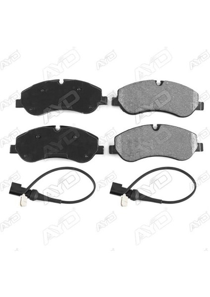 60081B - Ön Balata Ford Transıt V363 14 -Transıt Custom 2.2 Tdcı 12 Kablolu Çift Fişli