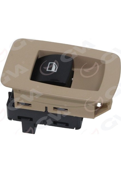 8099009 - Cam Açma Anahtarı Tekli Bej 4 Fişli Bmw E60 E83