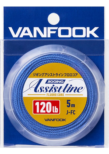 J-Fc Jigging Assist Line Mavi Kevlar Ip