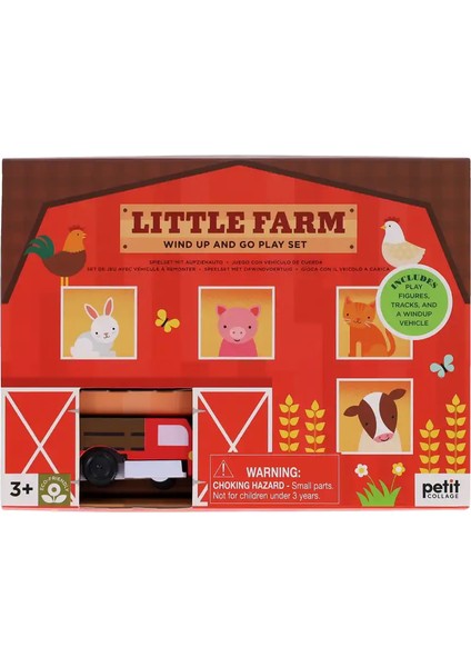 Petit Collage Açılabilir Oyun Seti - Çiftlik PTC667