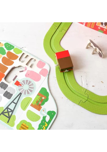 Petit Collage Açılabilir Oyun Seti - Çiftlik PTC667 modelleri