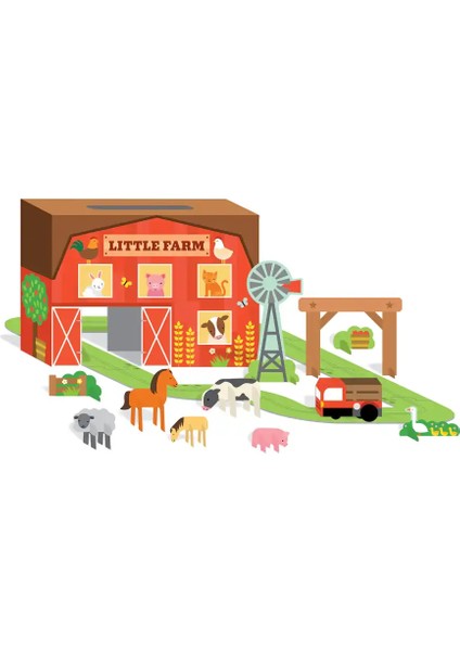 Petit Collage Açılabilir Oyun Seti - Çiftlik PTC667 indirimleri