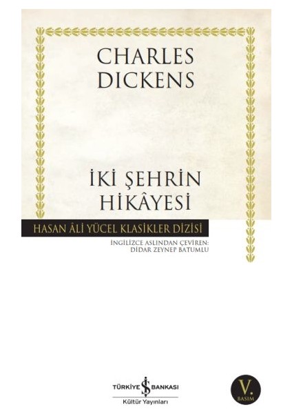 Iki Şehrin Hikayesi - Hasan Ali Yücel Klasikleri