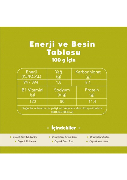 4'lü Vegan Tarhana 500GR fiyatları