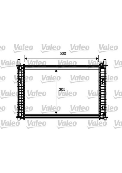 734274 - Motor Su Radyatoru Fıesta 1.25 16V 1.4 16V 1.4tdcı 01 08 Mazda Iı 1.4cd Manuel