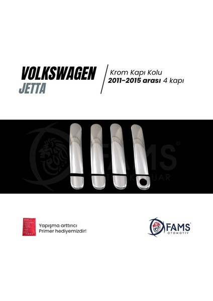 Vw Jetta Krom Kapı Kolu 4 Kapı 2011-2015 P. Çelik fiyatları
