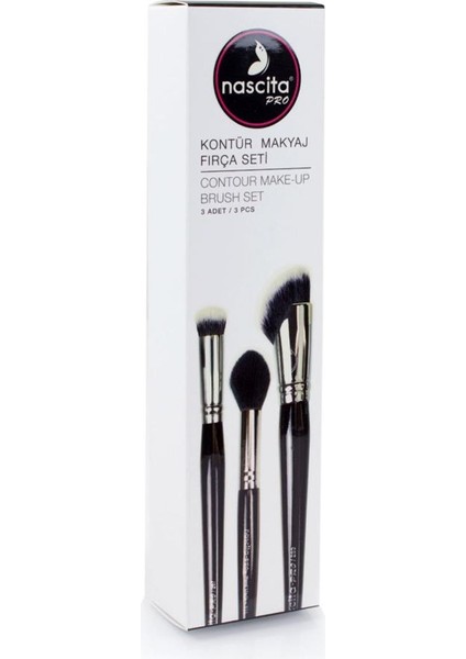 Pro Kontür Makyaj Fırça Seti 3'lü fiyatları