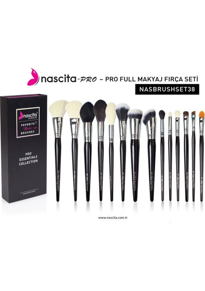 PRO Essentials Collection Fırça Seti 38 fiyatları