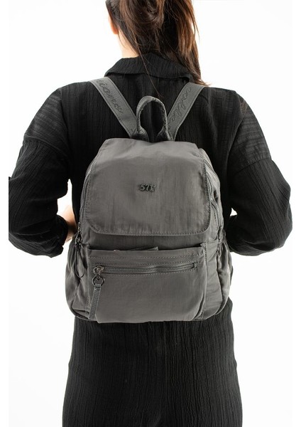 Kadın Sırt Çantası Ultra Hafif Poliamid Kumaş Su Geçirmez Kapaklı Günlük Sırt Çantası 29*27 cm fiyatları