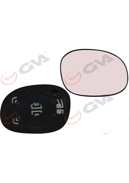 1150063 - Ayna Camı Sağ 206 98 C3 02 Isıtmalı Konveks VM-206GHR