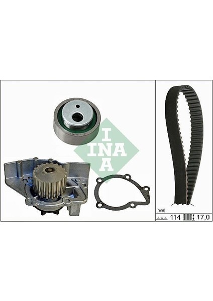 530025830 - Devirdaimli Eksantrik Gergi Kiti P306 1.8 93-01 P406 1.6-1.8 95-04 Partner-Berlıngo 1.8 97-02