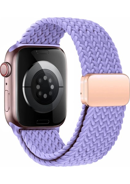 Apple Watch 10-11 46MM Lopard KRD-134 Örgü Tasarımlı Hasır Kordon Strap Kayış fiyatları