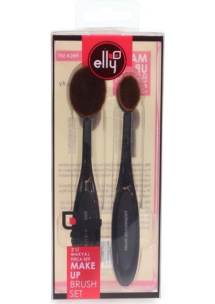 2 Lı Kaşık Makyaj Fırça Seti- 05