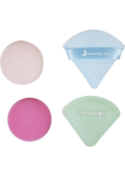 Patiisserie Serisi 5'Li Makyaj Fırça ve 4' Lü Sünger Seti - 137